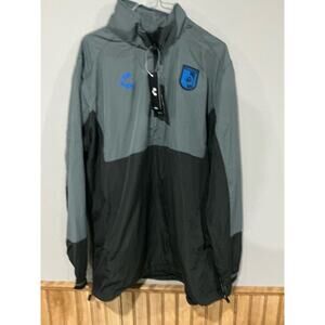 Charly Queretaro FC Outdoor Quarter-Zip Jacket - Black Mens Medium
